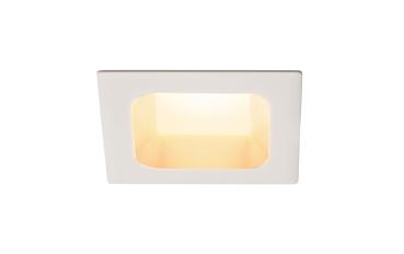 VERLUX, Einbauleuchte, LED, 3000 K, mattweiß, L/B/T 8,5/8,5/4,5 cm, 10 W