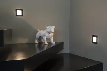 Preview: FRAME BASIC SET, Einbauleuchte, LED, 3000 K, schwarz matt, Set, 9,4 W, inkl. Treiber