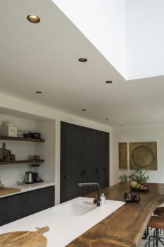 Preview: HORN, Einbauleuchte, QPAR51, rund, schwarz matt, max. 25 W, inkl. Clipfedern