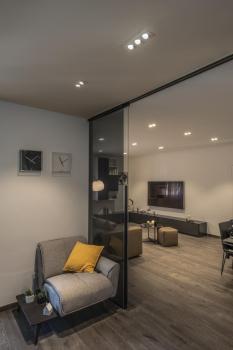 Preview: NEW TRIA 155, Einbauleuchte, zweiflammig, LED, 2700 K, rechteckig, weiß, 38°, 14,7 W, inkl. Treiber, Clipfedern