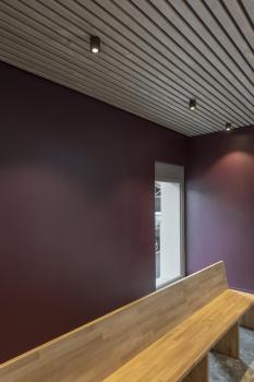 TRILEDO, Deckenleuchte, LED, 3000 K, rund, schwarz matt, 38°, 6,2 W, inkl. Treiber