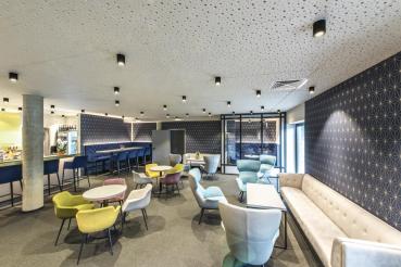 TRILEDO, Deckenleuchte, LED, 3000 K, rund, schwarz matt, 38°, 6,2 W, inkl. Treiber