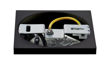 Preview: TRILEDO, Deckenleuchte, LED, 3000 K, eckig, schwarz matt, 38°, 6,2 W, inkl. Treiber