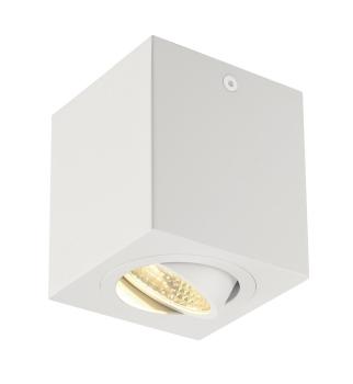 TRILEDO, Deckenleuchte, LED, 3000 K, eckig, weiß, 38°, 8,2 W, inkl. Treiber