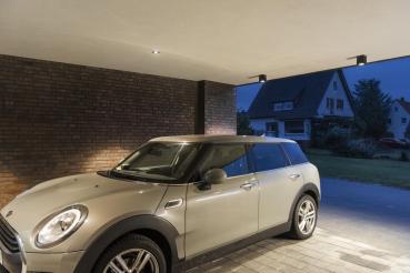 PATTA-I, Einbauleuchte, LED, 3000 K, eckig, schwarz matt, 38°, inkl. Treiber