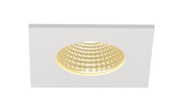 PATTA-I, Einbauleuchte, LED, 3000 K, eckig, weiß matt, 38°, inkl. Treiber