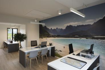 KARDAMOD, Deckenleuchte, zweiflammig, QPAR111, rechteckig, weiß, max. 150 W