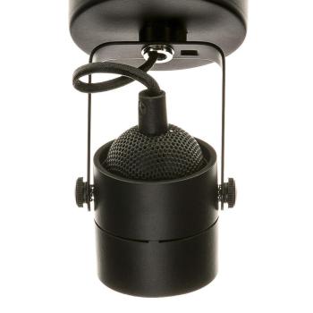 Preview: SPOT 79, Wand- und Deckenleuchte, QPAR51, rund, schwarz, 230V, max. 50 W