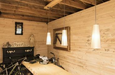 Preview: DECKENROSETTE FITU, 1er Rosette, rund, chrom, inkl. Zugentlastung