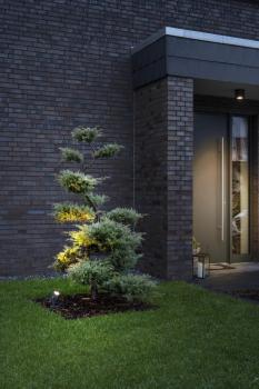 Preview: CUBIX, Outdoor Standleuchte, einflammig, QPAR51, IP44, eckig, anthrazit, Energiesparleuchte, max. 25 W