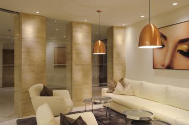 Preview: PARA CONE 30, Pendelleuchte, TC-(D,H,T,Q)SE, rund, kupferfarben gebürstet, Ø 30 cm, max. 60 W