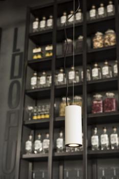 Preview: SUPROS 78, Pendelleuchte, LED, 3000 K, rund, weiß, 60° Linse, 9 W