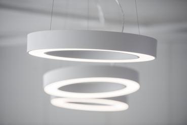 MEDO RING 60, Pendelleuchte, LED, weiß, Ø 60 cm, inkl. LED-Treiber