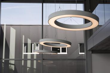 MEDO RING 90, Pendelleuchte, LED, weiß, Ø 90 cm, inkl. LED-Treiber