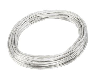 NIEDERVOLT-SEIL, für TENSEO Niedervolt-Seilsystem, weiß, 4 mm², 20 m
