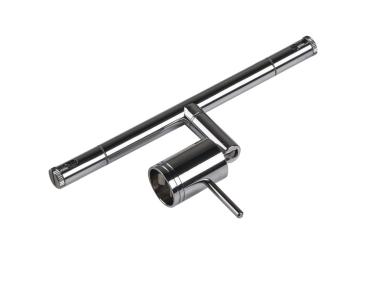 Preview: SYROS, Seilleuchte für TENSEO Niedervolt-Seilsystem, QR-C51, chrom