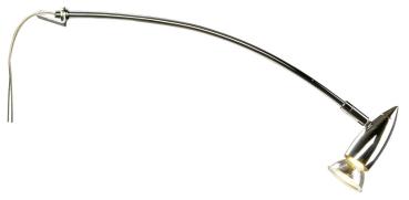 Preview: DISPLAY ADL 50, ADL QPAR51, chrom, max. 50 W, inkl. Anschlussbox