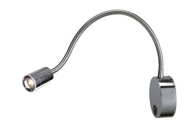 DIO FLEX PLATE, Wandleuchte, Power LED 1 W, 3000 K, chrom,