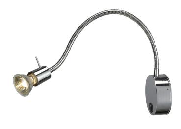 DIO FLEX PLATE, Wandleuchte, QPAR51, chrom, max. 50 W