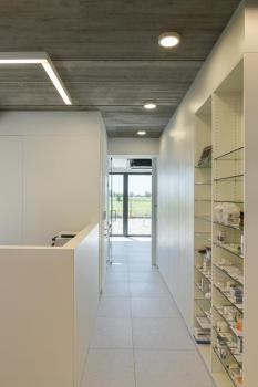 PLASTRA, Deckenleuchte, LED, weiß, Gips, 3000 K