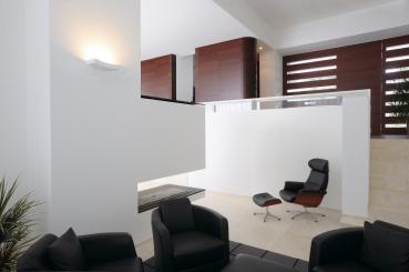 PLASTRA, Wandleuchte, weißer Gips, QT-DE12, max. 100 W