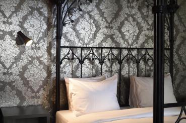 Preview: PHELIA, Wandleuchte, QPAR51, schwarz, max. 35 W, inkl. Schalter