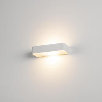 Preview: WL 149, Wandleuchte, QT-DE12, rechteckig, up/down, weiß matt, max. 60 W