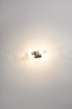 Preview: MIBO UP/DOWN, Wandleuchte, QT14, IP21, up/down, chrom, max. 50 W