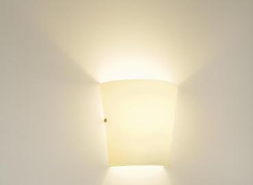 BASKET, Wandleuchte, A60, Glas satiniert, max. 60 W