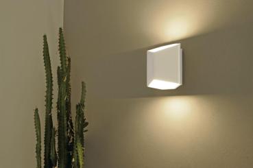 Preview: CARISO, Wandleuchte, LED, 3000 K, weiß, 11 W