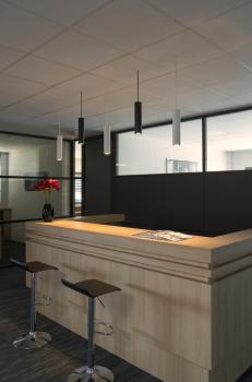 Preview: ENOLA B, Pendelleuchte, QPAR51, weiß, max. 50 W