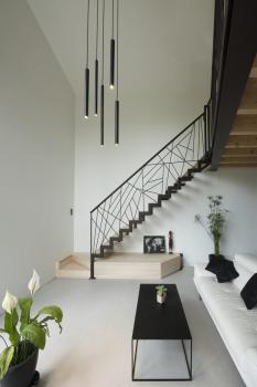 HELIA 30, Pendelleuchte, LED, 3000 K, rund, schwarz, 7,5 W