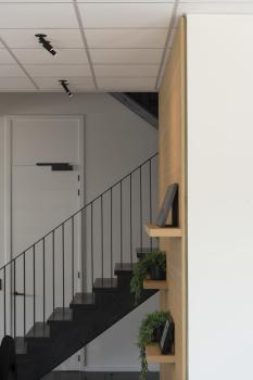 Preview: KARPO 30, Einbauleuchte, einflammig, LED, 3000 K, schwarz, Rosette flach, 7,5 W