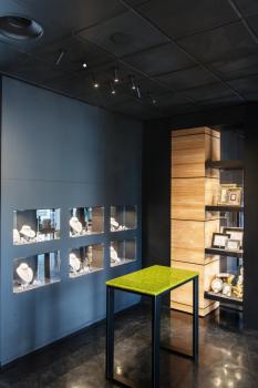 KARPO 30, Einbauleuchte, einflammig, LED, 3000 K, schwarz, Rosette flach, 7,5 W