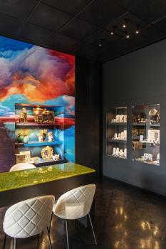 KARPO 30, Einbauleuchte, einflammig, LED, 3000 K, schwarz, Rosette flach, 7,5 W