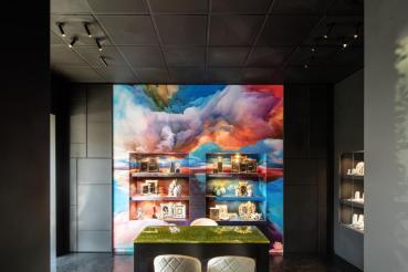 KARPO 30, Einbauleuchte, einflammig, LED, 3000 K, schwarz, Rosette flach, 7,5 W