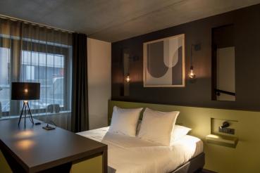 FENDA, Tischleuchte, Leuchtenfuß, A60, schwarz, ohne Schirm, max. 40 W, inkl. Schalter im Netzkabel