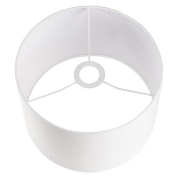 FENDA, Leuchtenschirm, rund, weiß, Ø/H 30/20 cm