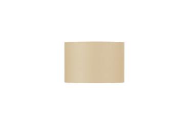 FENDA, Leuchtenschirm, rund, beige, Ø/H 30/20 cm