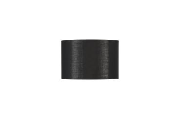 FENDA, Leuchtenschirm, rund, schwarz/kupfer, Ø/H 30/20 cm