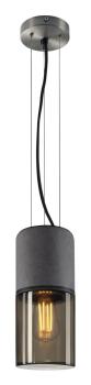 LISENNE, Pendelleuchte, TC-(D,H,T,Q)SE, steingrau, max. 23 W