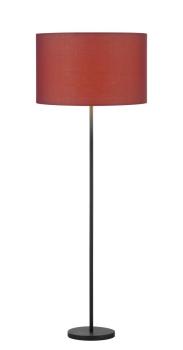 Preview: FENDA, Standleuchte, Leuchtenfuß, TC-(D,H,T,Q)SE, schwarz, ohne Schirm, max. 60 W