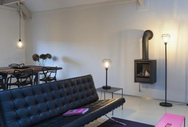 FENDA, Standleuchte, Leuchtenfuß, TC-(D,H,T,Q)SE, schwarz, ohne Schirm, max. 60 W