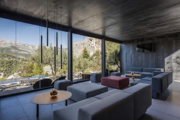 HELIA 30, Pendelleuchte, LED, 3000 K, rund, schwarz, flache Rosette zum Einbau, 7,5 W