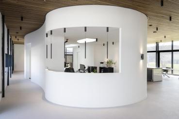 HELIA 40, Pendelleuchte, LED, 3000 K, rund, schwarz, flache Rosette, 9 W