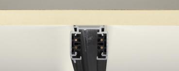 Preview: S-TRACK 3 Phasen Aufbauschiene, PHASE, 1 m, schwarz