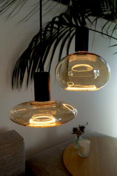 Preview: Leuchtmittel - LED Design-Bulb SHINE, DIM, E27, 4,5W, 2200K, gold
