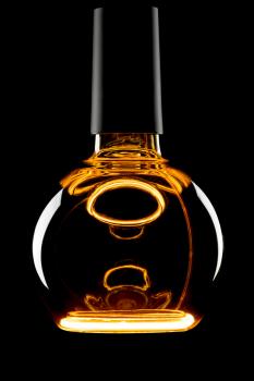 Preview: Leuchtmittel - LED Design-Bulb Moon 125, DIM, E27, 6,0W, 1900K, smoky