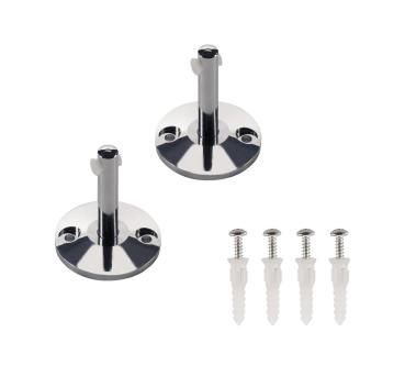 UMLENKER, für Tenseo Niedervolt-Seilsystem, chrom, 2 Stück, 6 cm