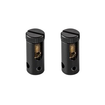 EINSPEISER, für TENSEO Niedervolt-Seilsystem, schwarz, 2 Stück